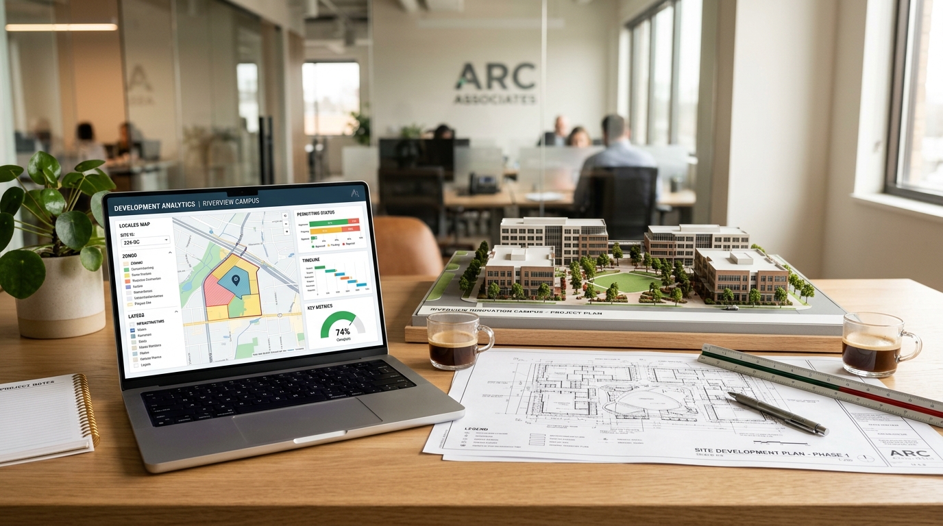 radar.construction Analytics & Blueprint Board